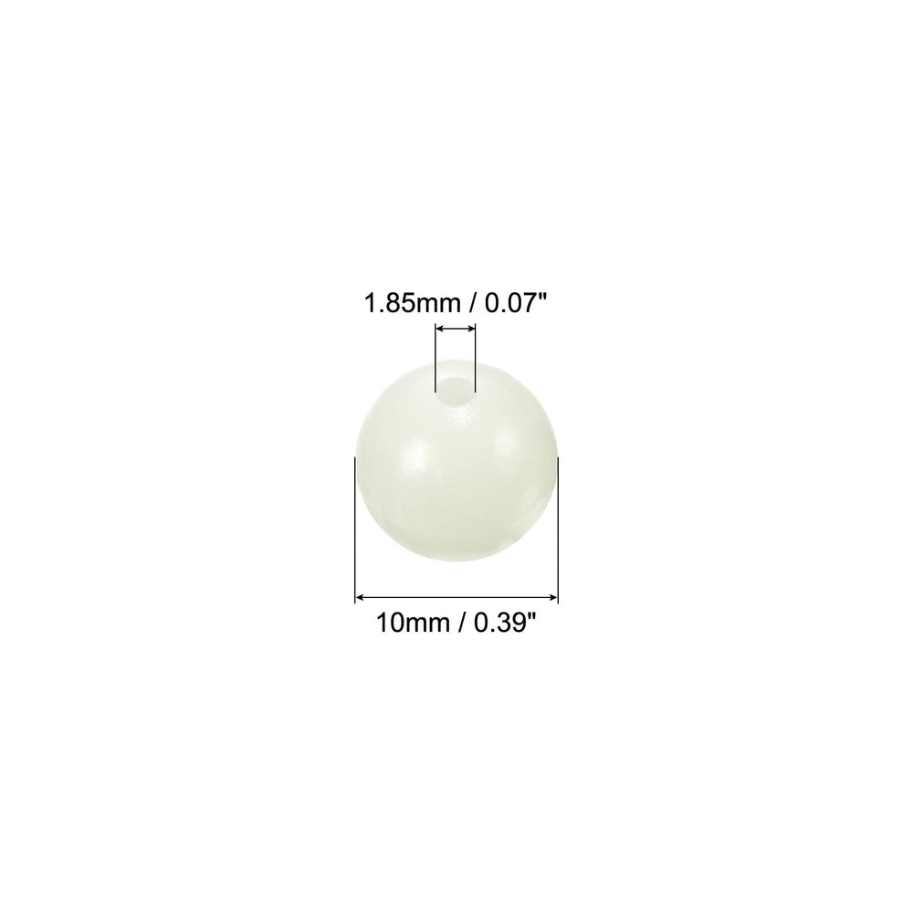 PATIKIL glow beads installed on line for quick tackle setup