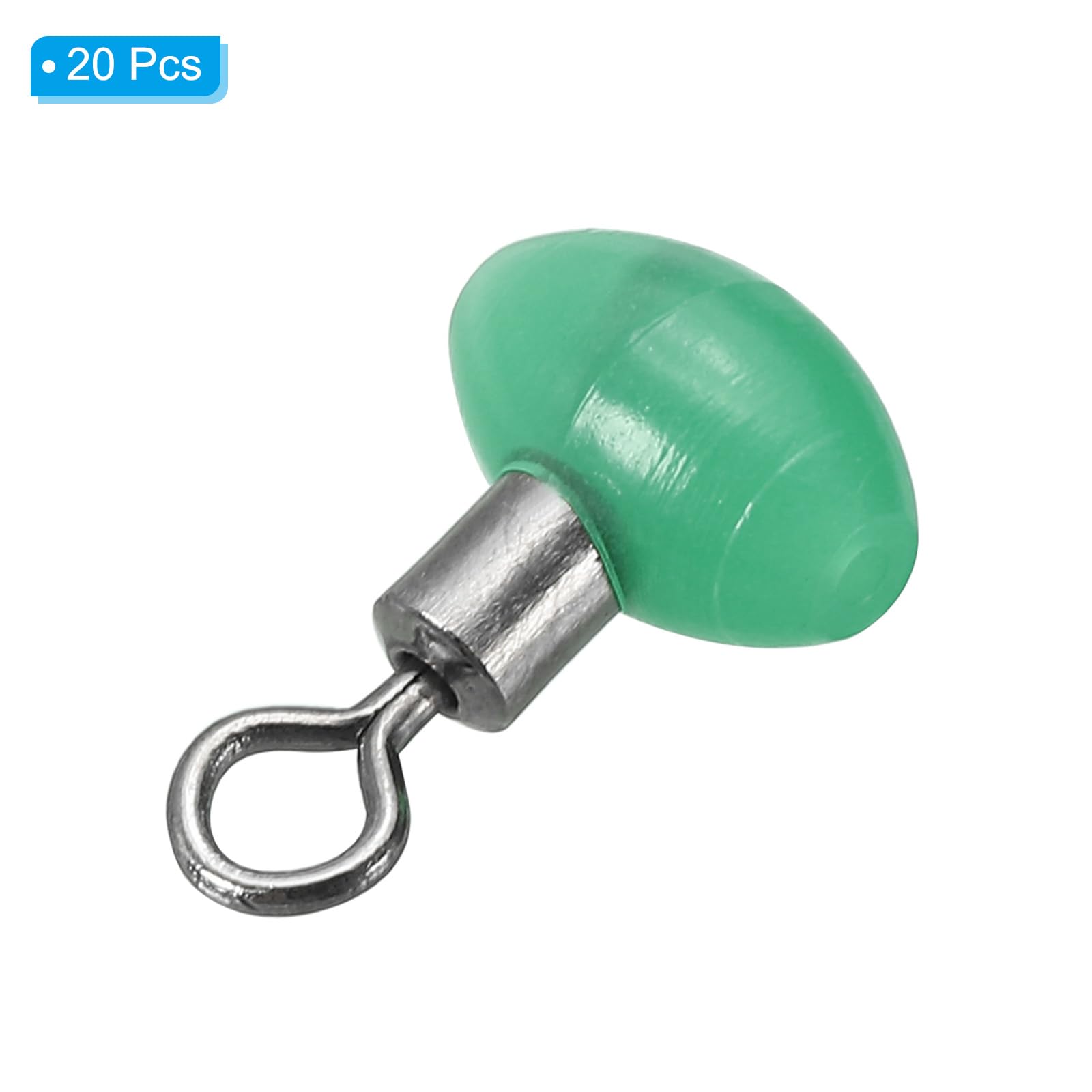 PATIKIL compact swivel reduces line tangling during casts.