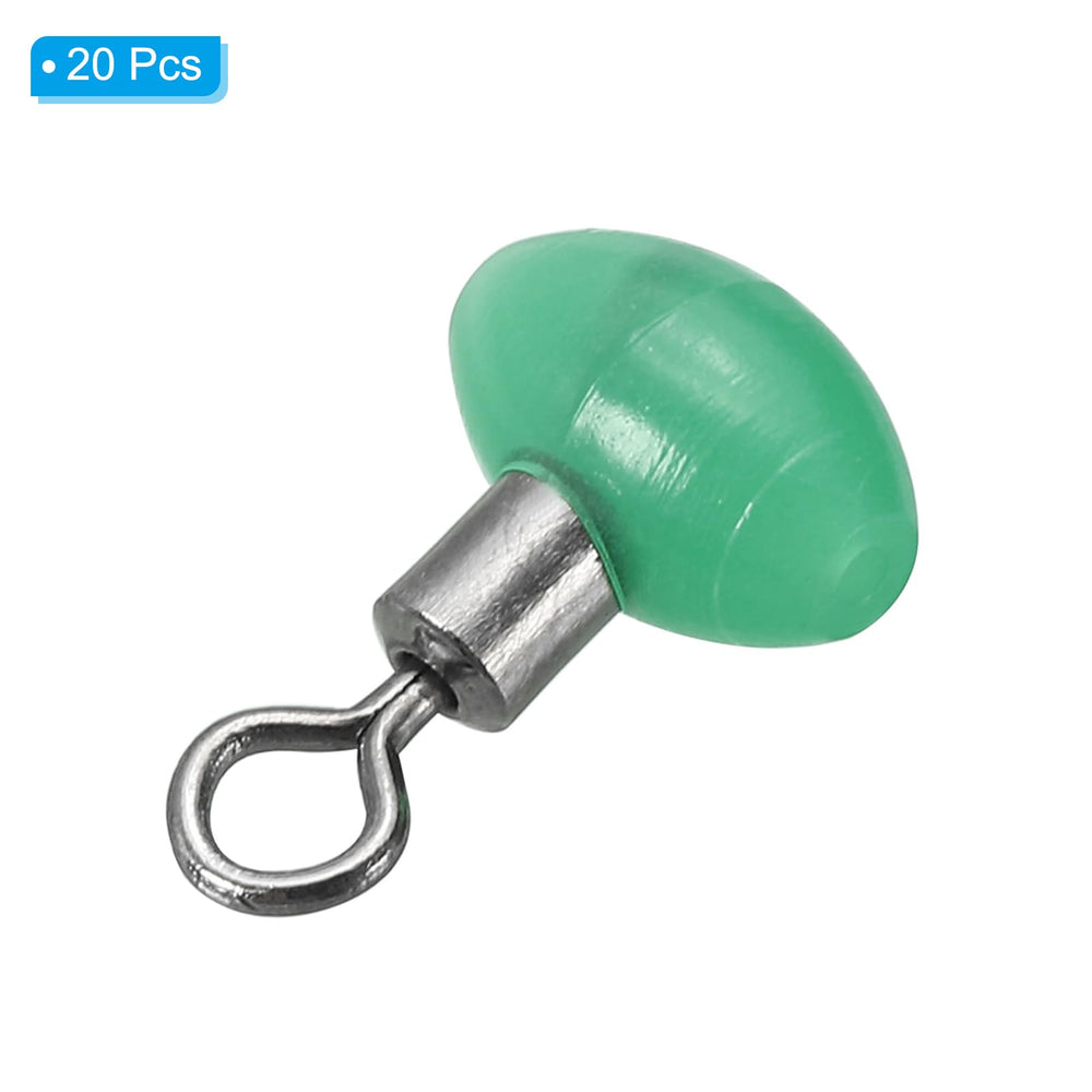 PATIKIL compact swivel reduces line tangling during casts.