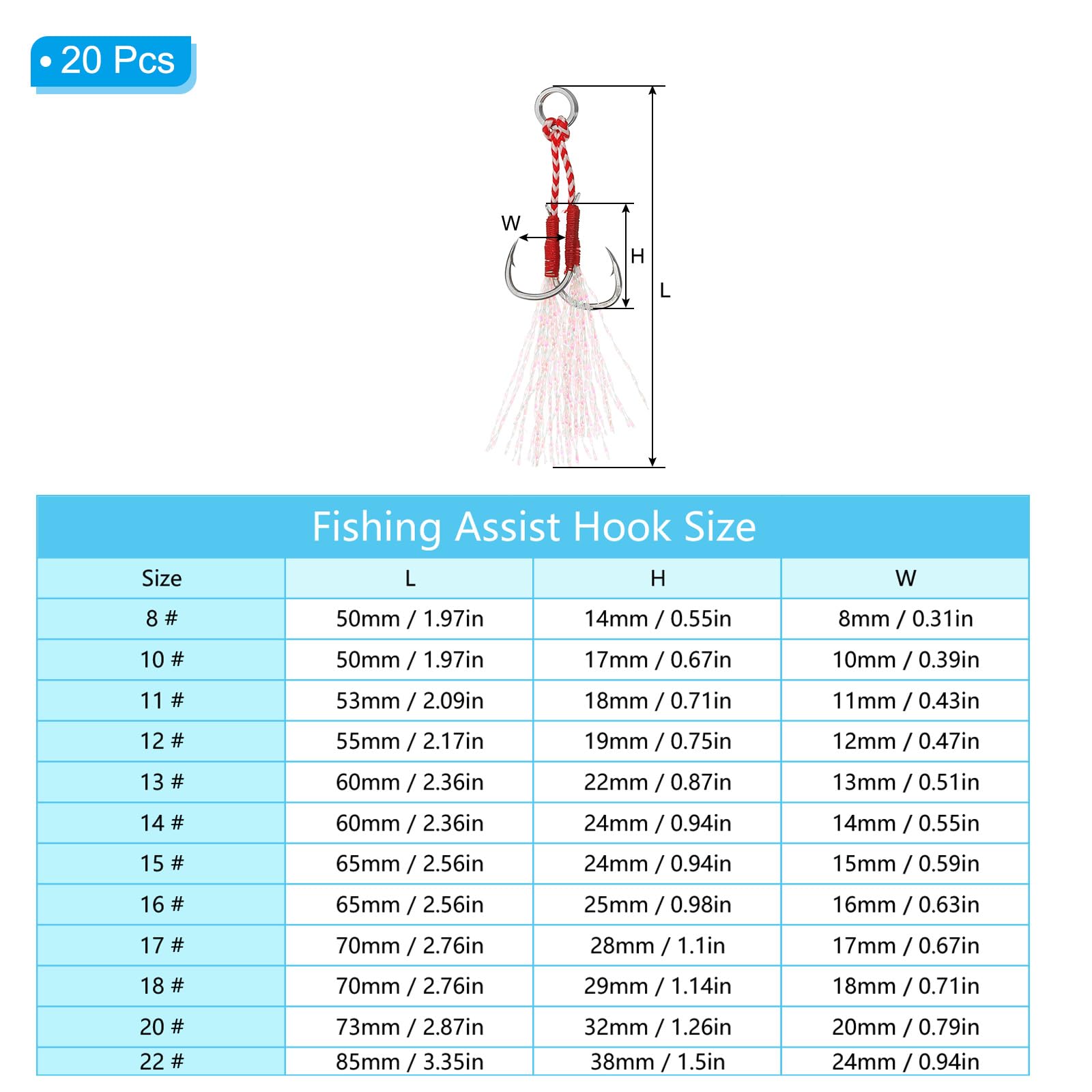 PATIKIL glow thread visibility underwater enhances lure attraction to fish