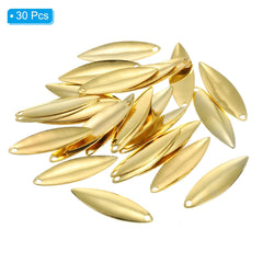PATIKIL golden Willowleaf blade close-up metal thickness 0.5mm