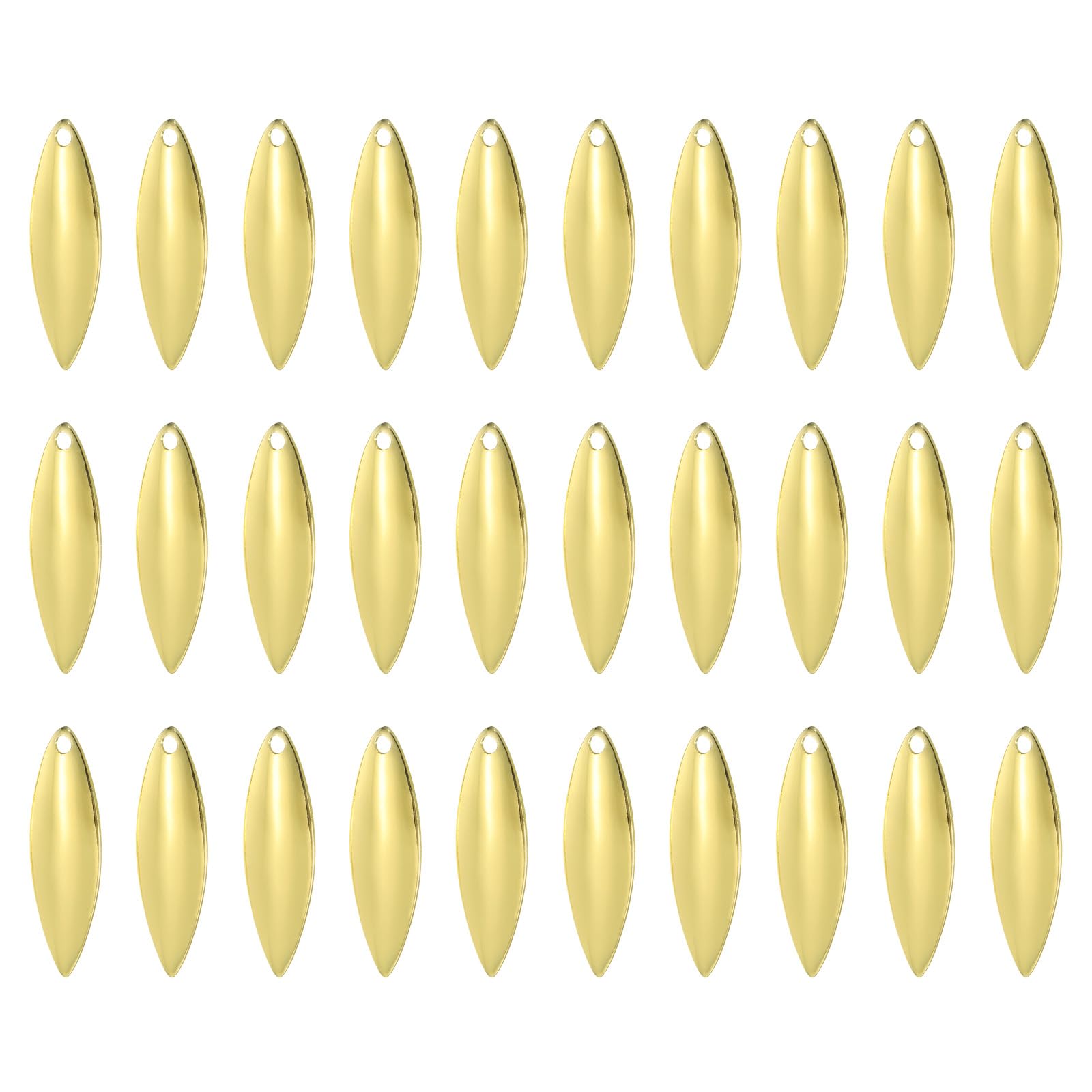 PATIKIL golden Willowleaf blade front view showing visibility and action potential