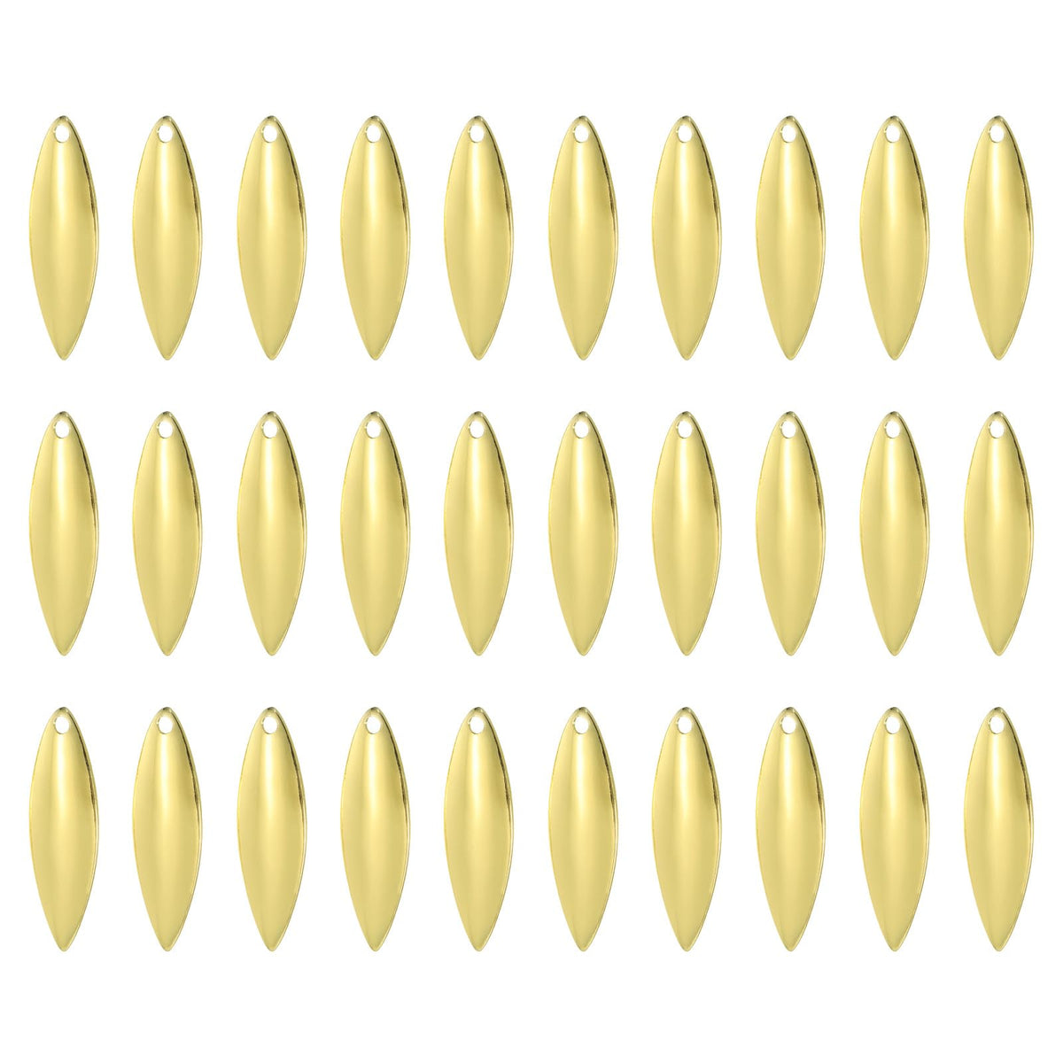 PATIKIL golden Willowleaf blade front view showing visibility and action potential