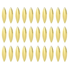 PATIKIL golden Willowleaf blade front view showing visibility and action potential
