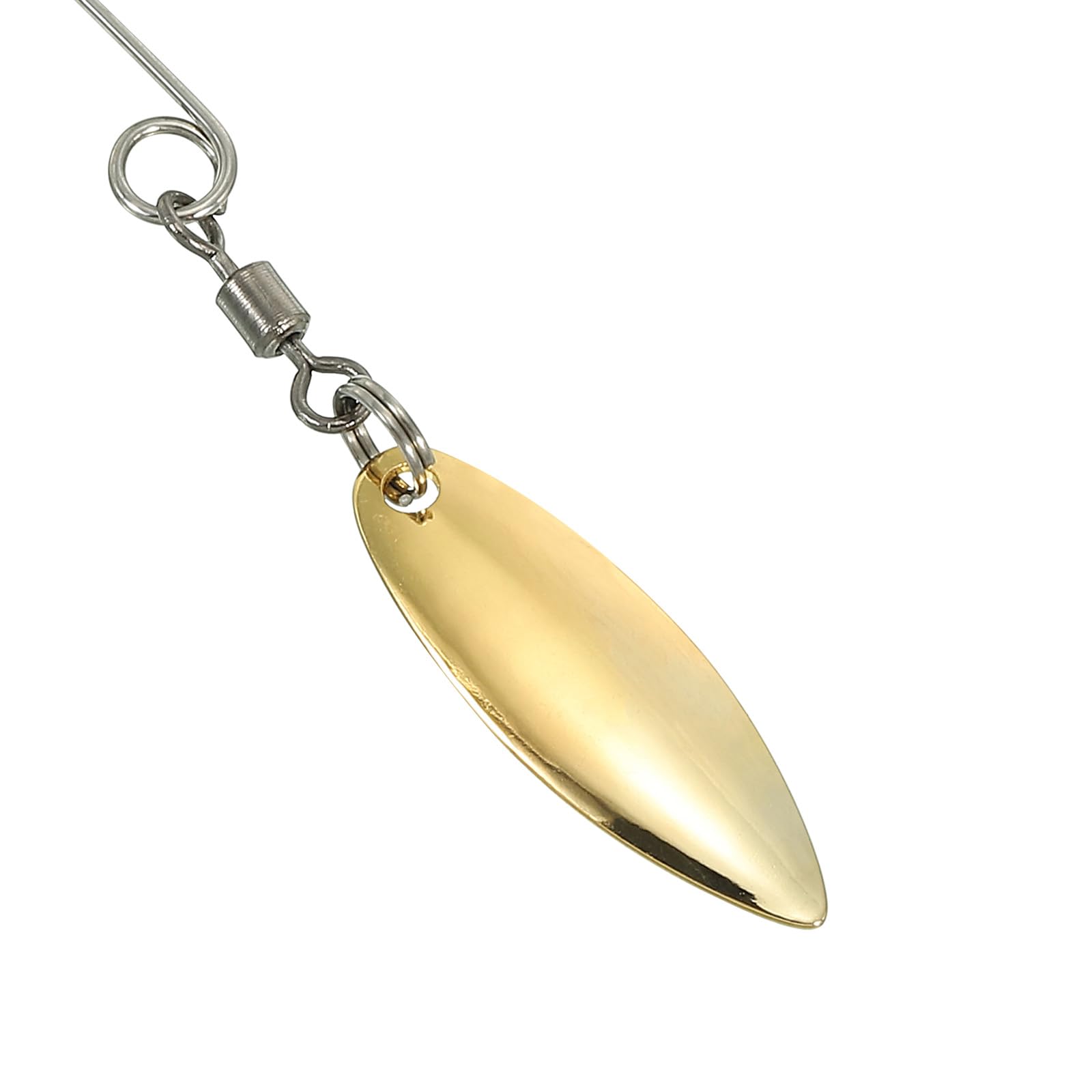 PATIKIL golden Willowleaf blade hole detail for easy attachment