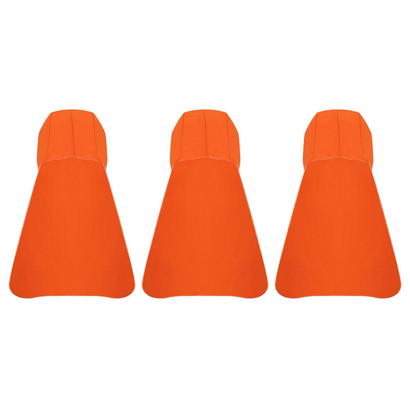 PATIKIL sun shade hat orange three-pack for outdoor sun protection