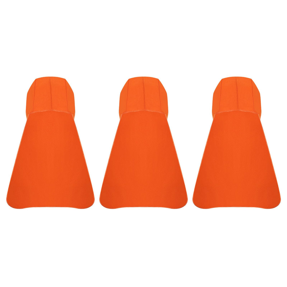 PATIKIL sun shade hat orange three-pack for outdoor sun protection