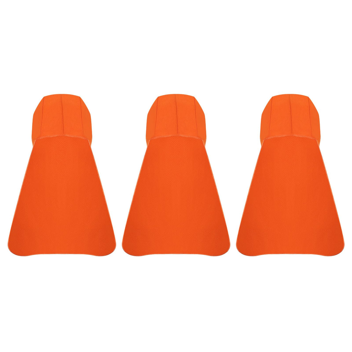 PATIKIL sun shade hat orange three-pack for outdoor sun protection