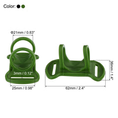 PATIKIL headlamp holder black pack closeup demonstrates lightweight silicone for easy outdoor carrying