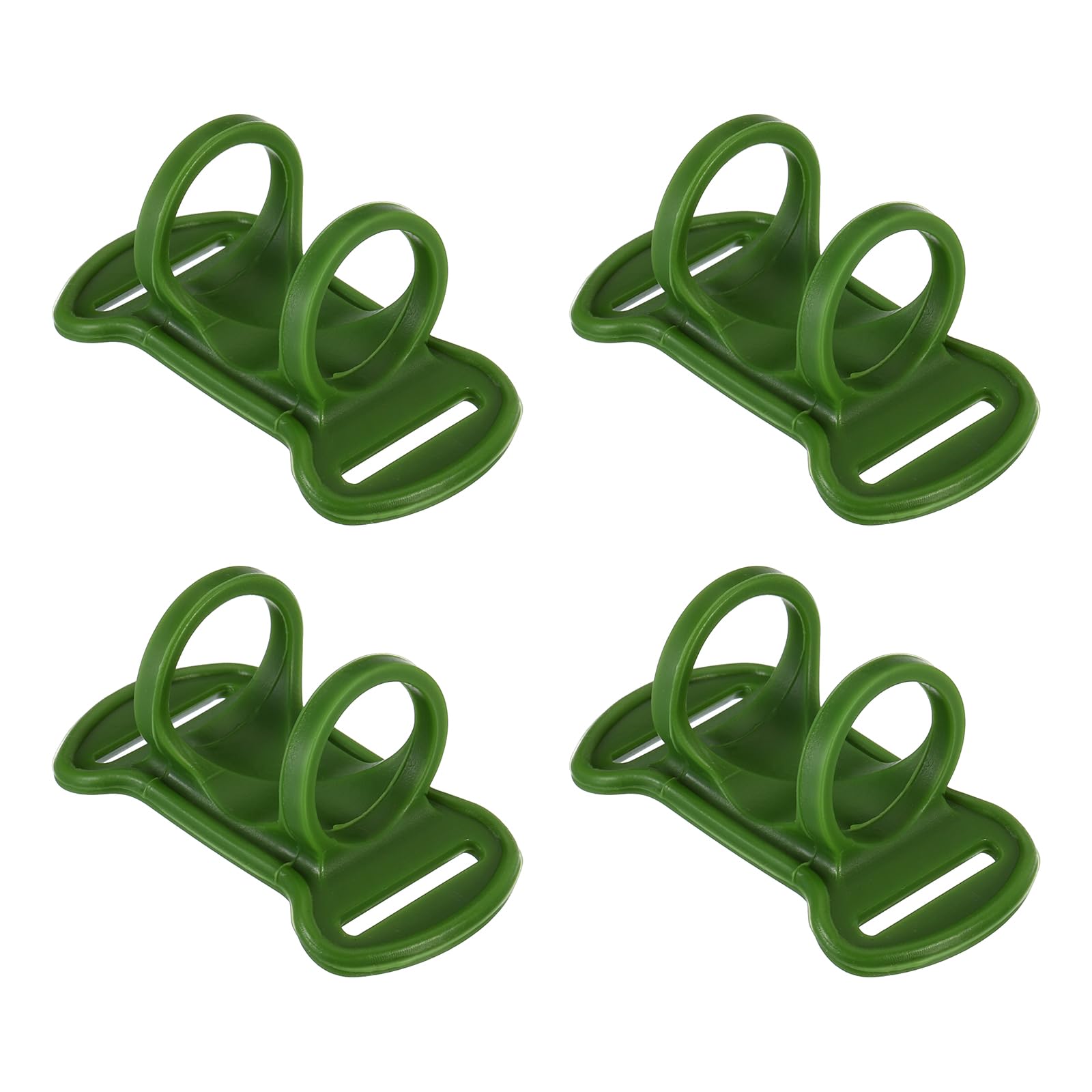 PATIKIL headlamp holder green pack front view for secure flashlight storage on outdoor journeys