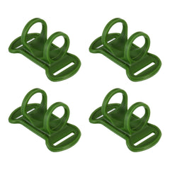 PATIKIL headlamp holder green pack front view for secure flashlight storage on outdoor journeys