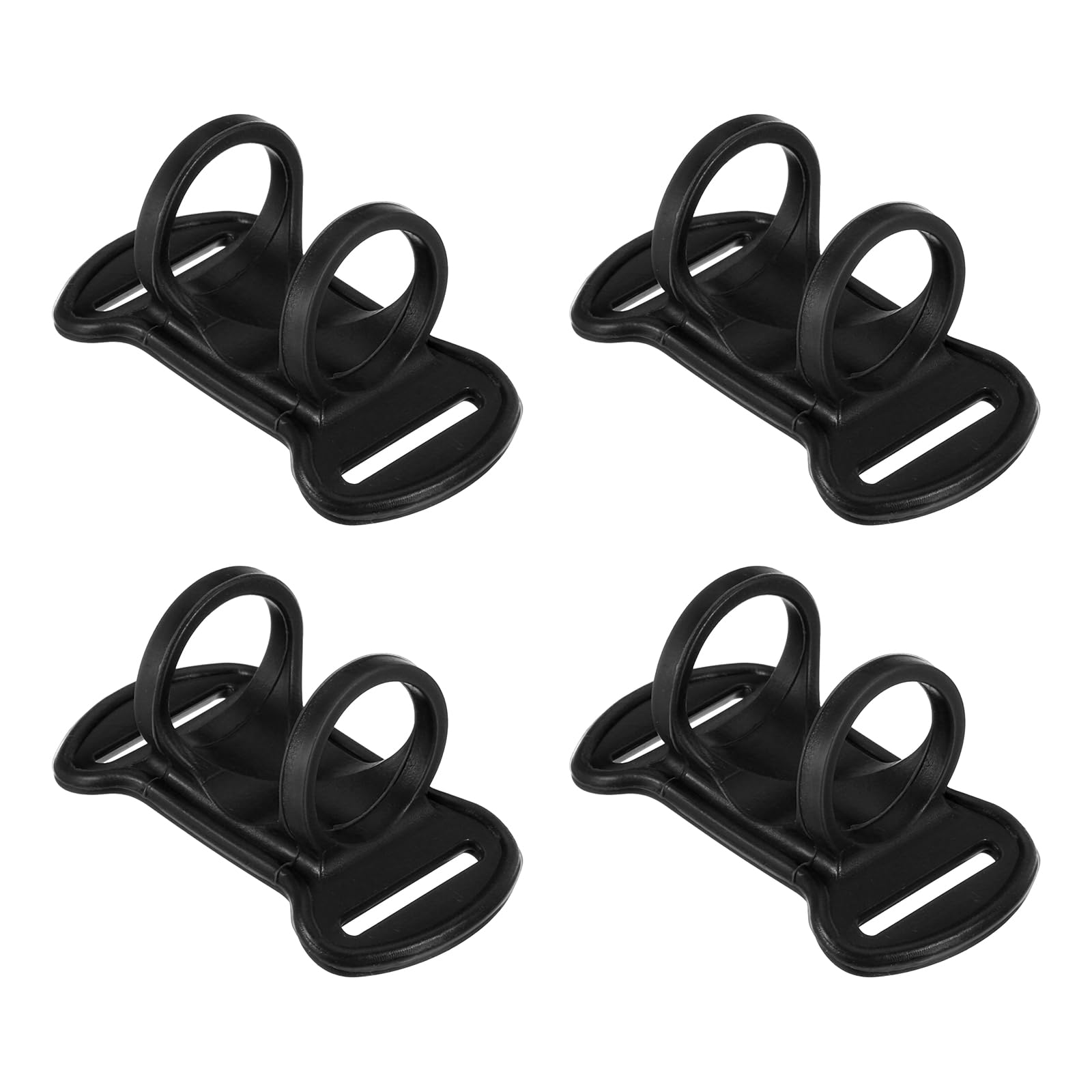 PATIKIL headlamp holder in soft silicone; four-pack convenience for hands-free lighting.