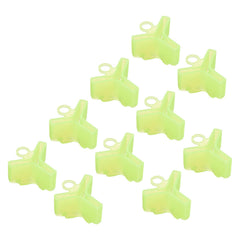 PATIKIL hook bonnets in fluorescent yellow protect hooks and prevent tangling.