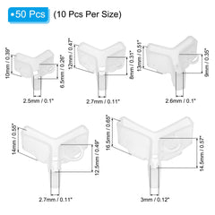 PATIKIL hook bonnets on hook with hanging hole for easy storage and handling.