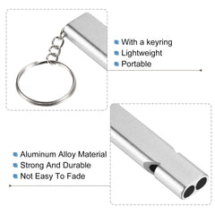 PATIKIL includes keyring and lanyard for quick backpack attachment.