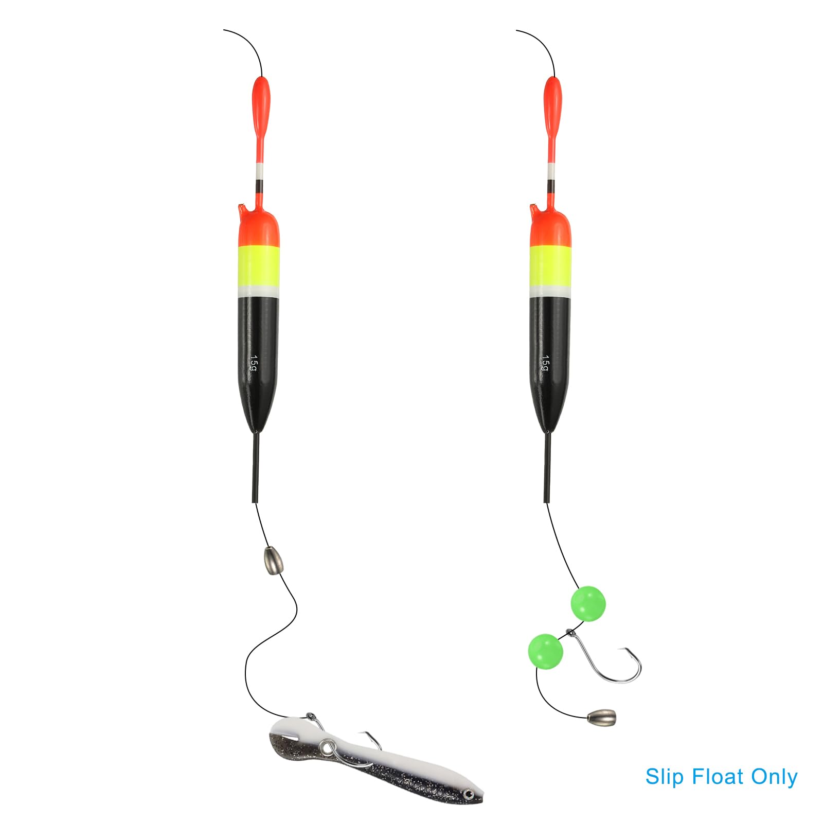 PATIKIL slip bobber aids crappie and panfish patterns in variable water.