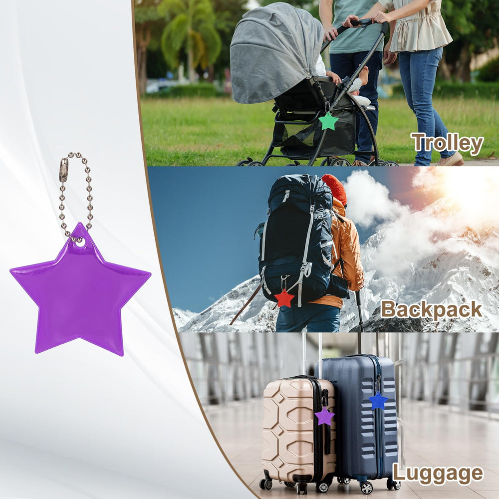 PATIKIL keychain includes a lanyard for easy attachment to bags