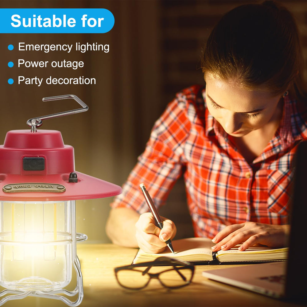 PATIKIL lantern includes USB Type C cable for easy charging
