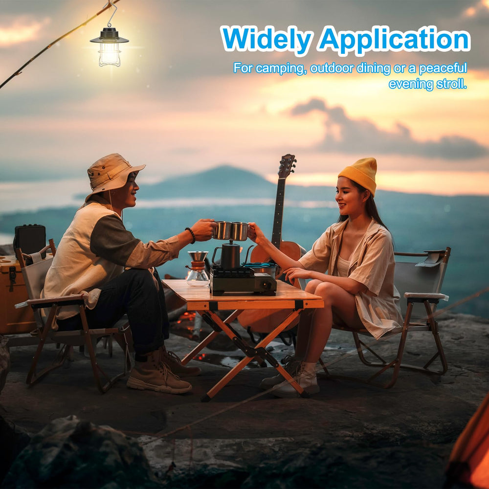 PATIKIL lantern warm light mode creates cozy campsite ambiance
