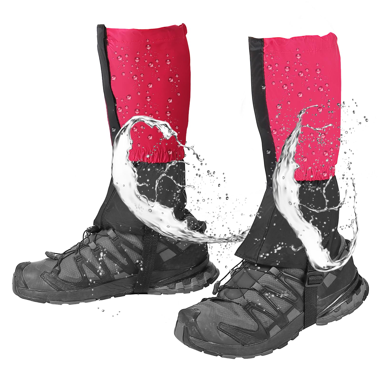 PATIKIL leg gaiters breathable design enhances comfort during long hikes