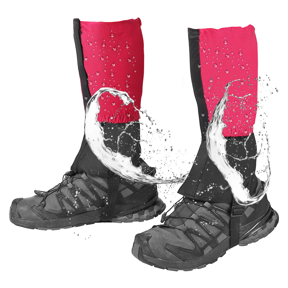 PATIKIL leg gaiters breathable design enhances comfort during long hikes