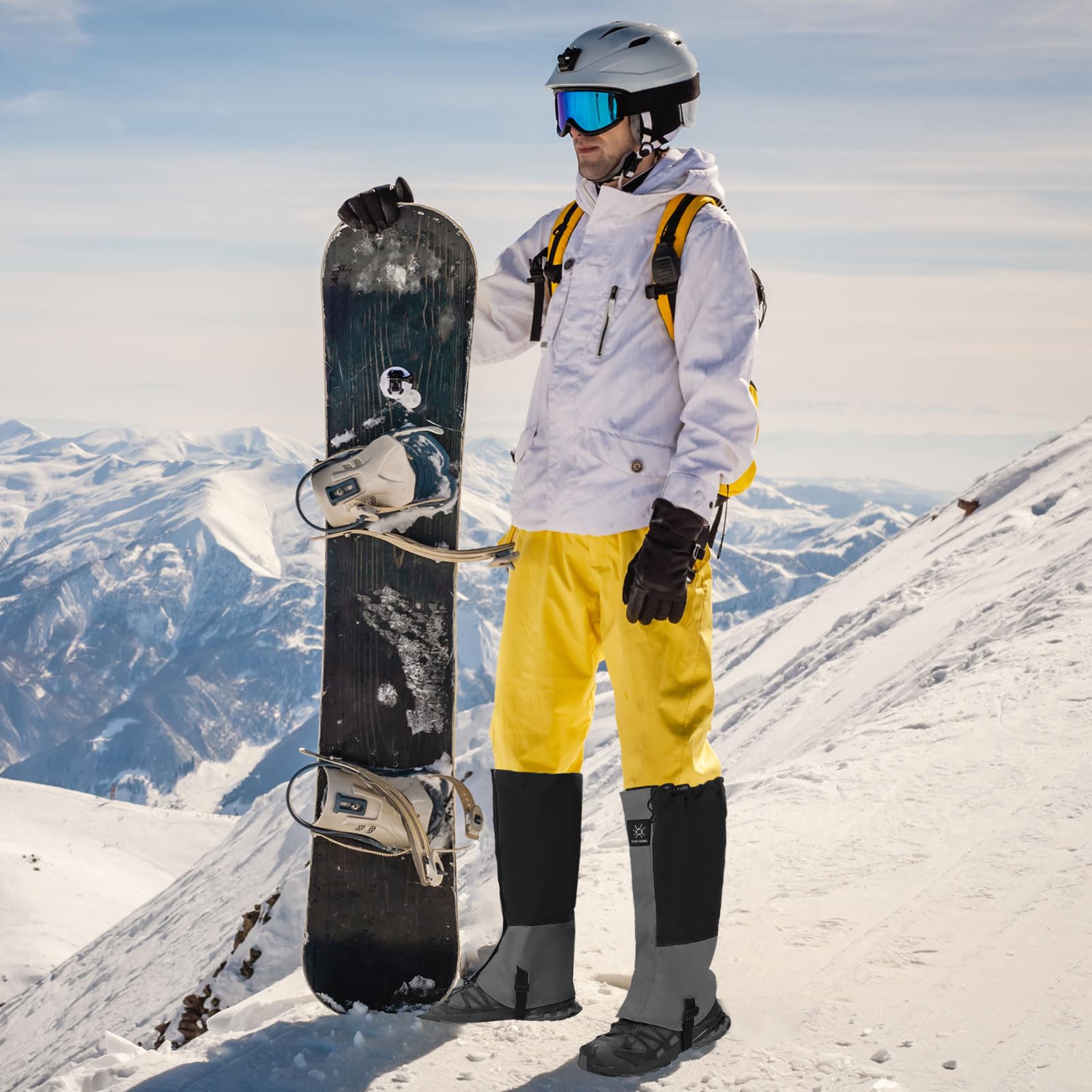 PATIKIL leg gaiters protect against sand and dirt to keep boots clean