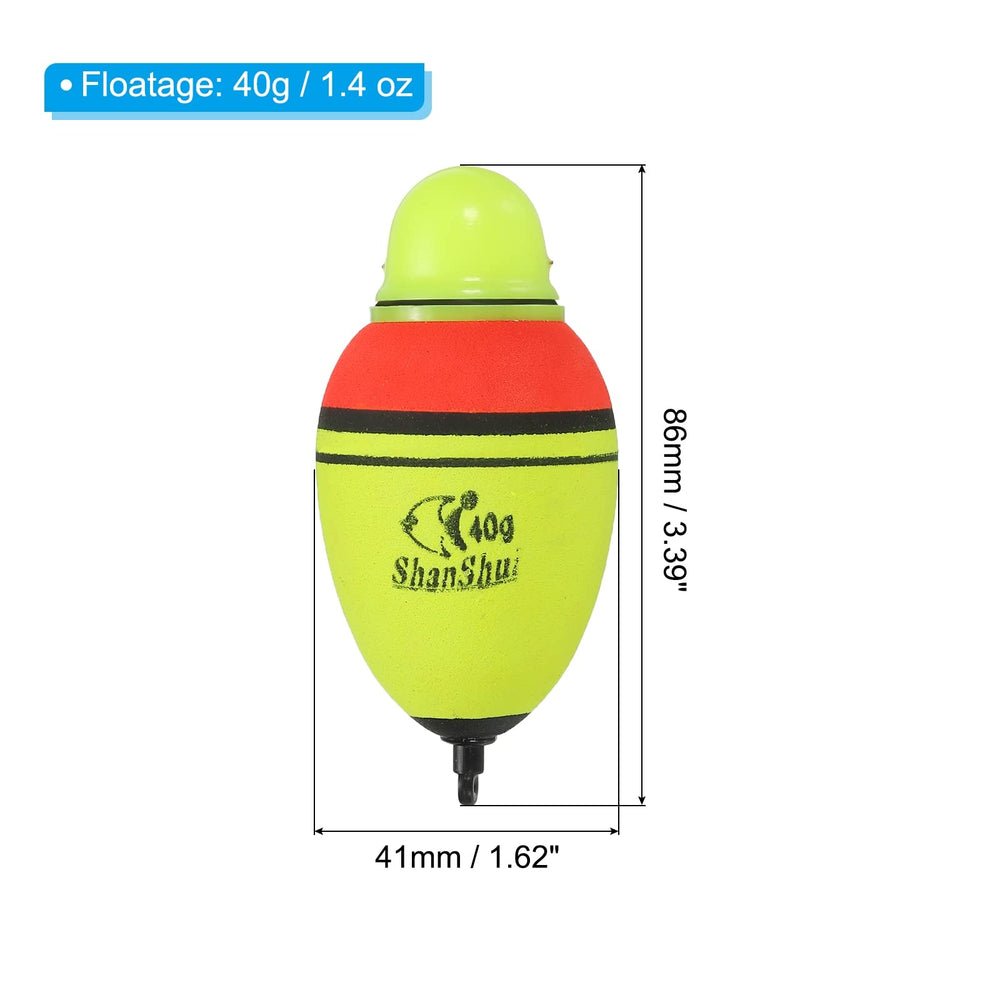 PATIKIL lighted slip bobber with red bite indicator aids strike detection