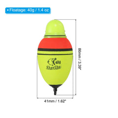PATIKIL lighted slip bobber with red bite indicator aids strike detection