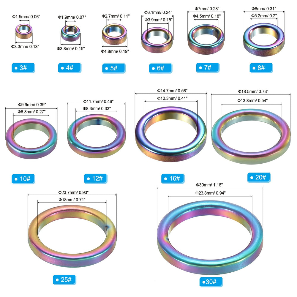 PATIKIL lightweight guide rings easy to carry on fishing trips