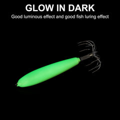 PATIKIL luminous squid jig underwater visibility attracts squid