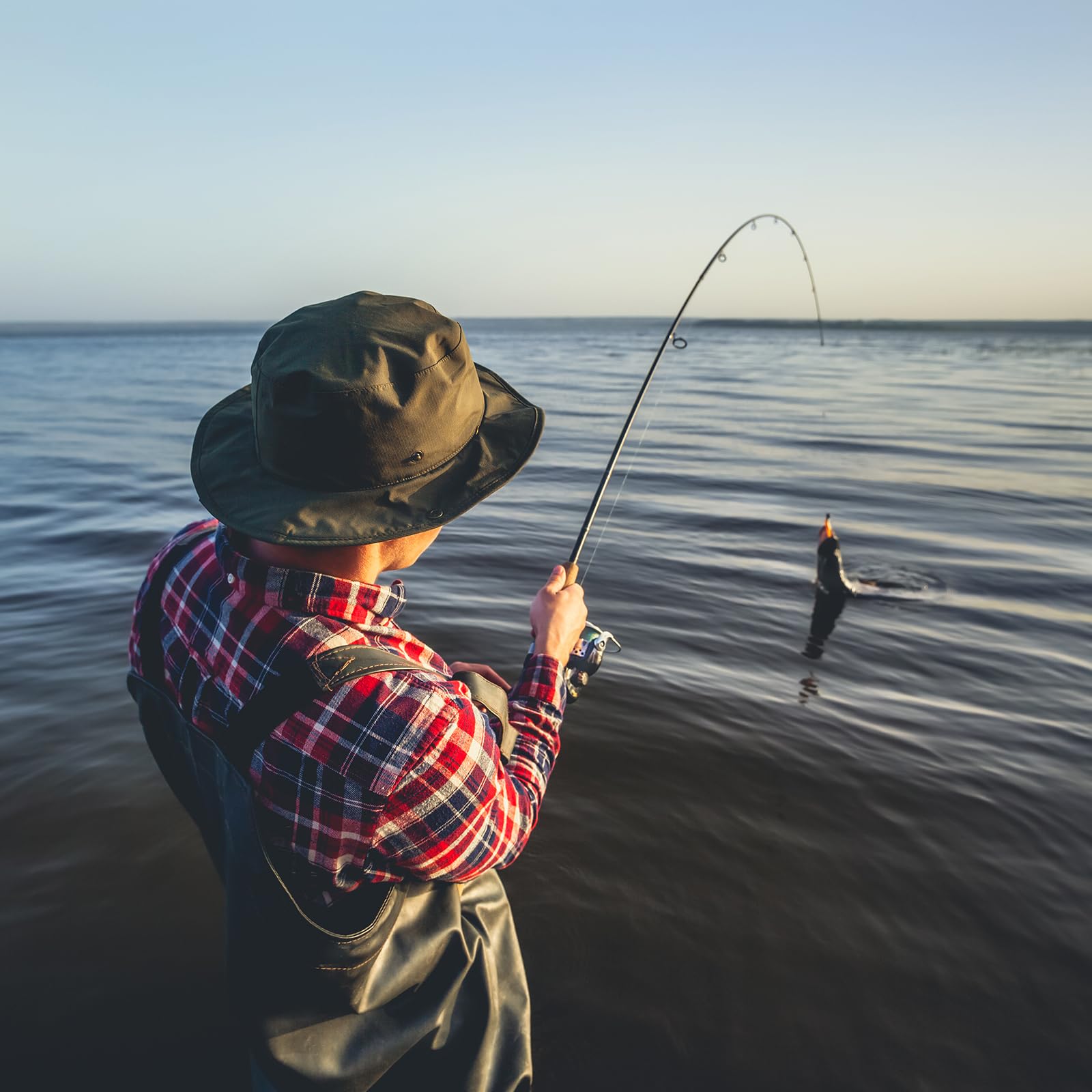 PATIKIL dependable lure connection that rotates freely for better action
