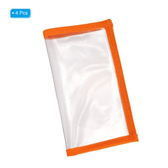 PATIKIL lure wrap orange inside view shows organized storage benefits