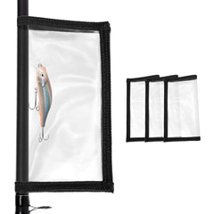 PATIKIL lure wrap clear PVC cover shields lures while keeping visibility for quick selection.