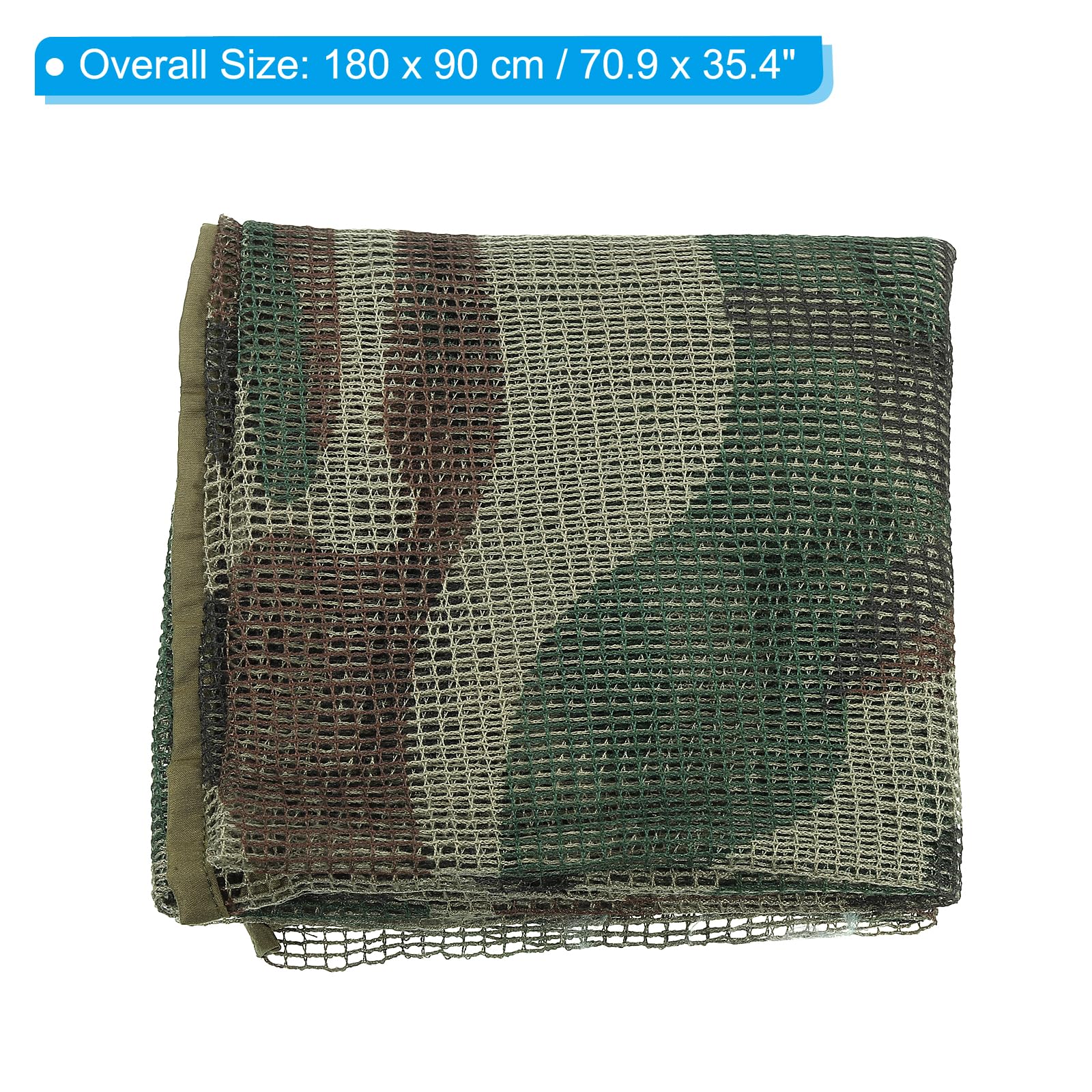 PATIKIL mesh scarf with breathable fabric for all-day comfort outdoors.