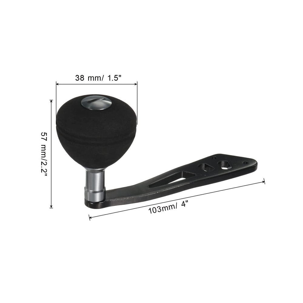 PATIKIL metal reel handle body showing durable construction