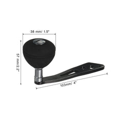 PATIKIL metal reel handle body showing durable construction