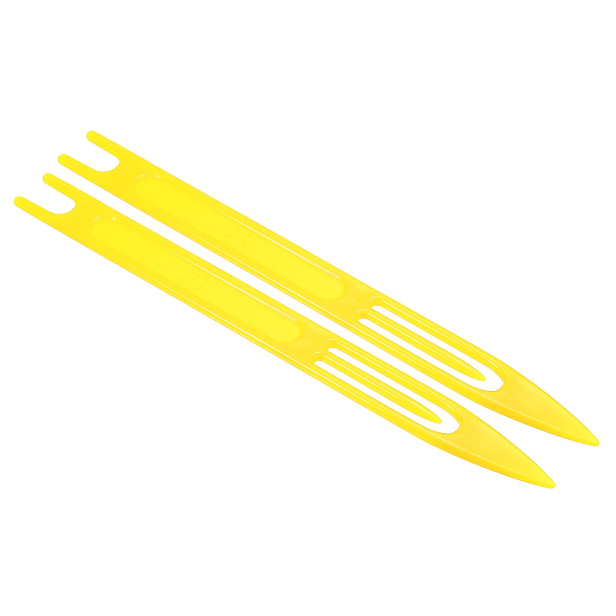 PATIKIL netting shuttle 10# yellow for precise twine feeding during repairs.