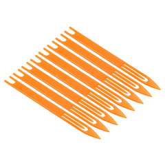 PATIKIL netting needle shuttle 7 orange for easy weaving and quick repairs