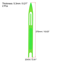 PATIKIL Netting Needle Shuttles 10# Green – Shuttles Close-up