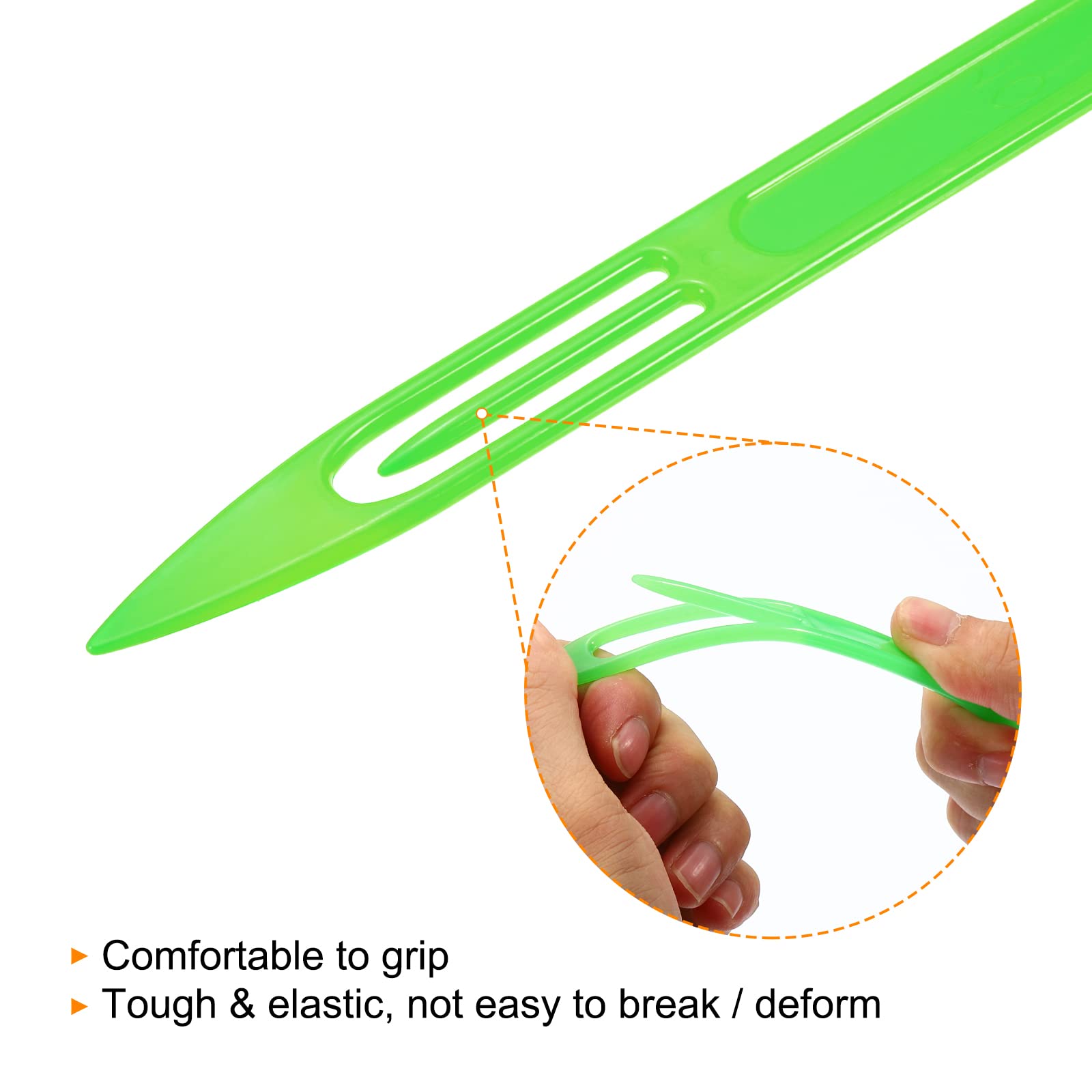 PATIKIL Netting Needle Shuttles 10# Green – Holders and Shuttles
