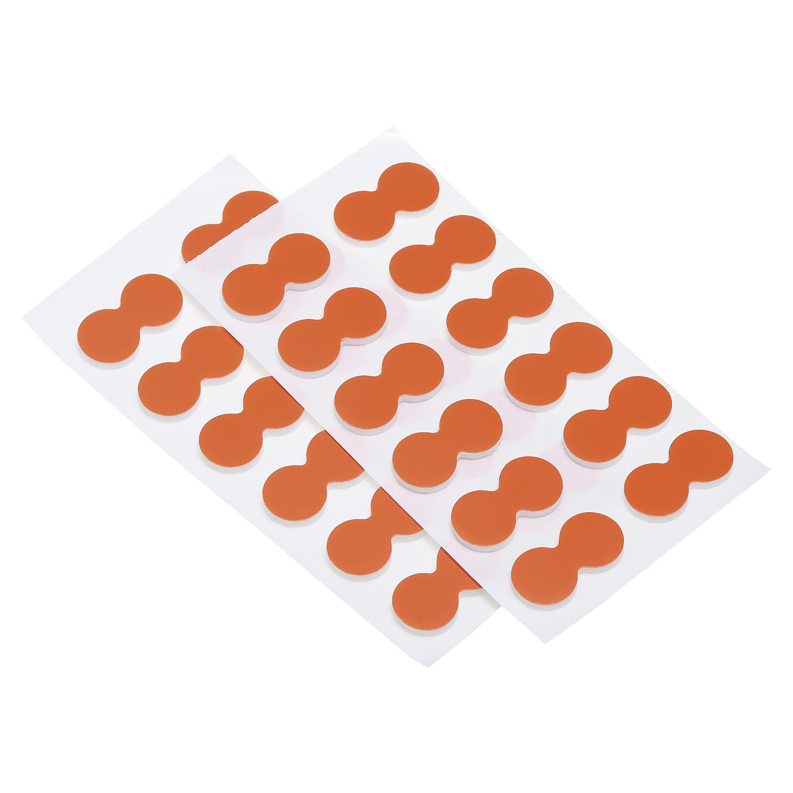PATIKIL orange strike indicator foam on leader provides buoyant depth control.