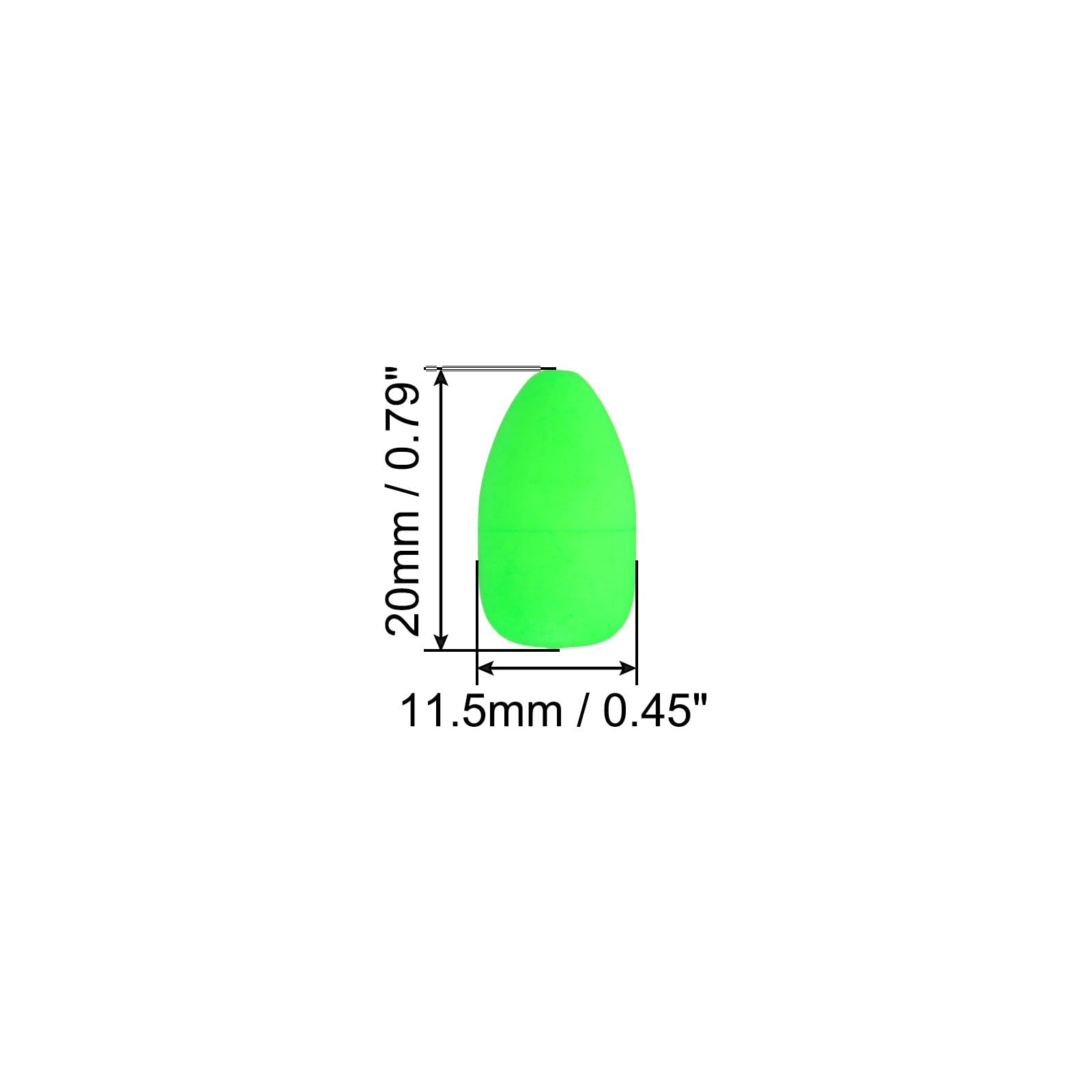 PATIKIL oval foam float side view highlighting durable EVA foam and compact size.