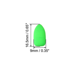 PATIKIL oval foam float green side view aids accurate depth control