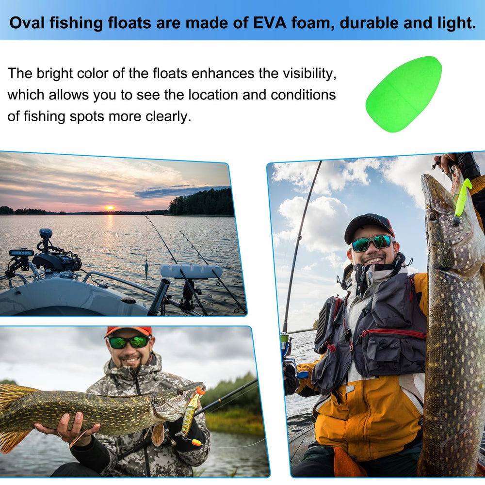 PATIKIL 0.8 inch floats sized for trout, catfish, walleye rigs.