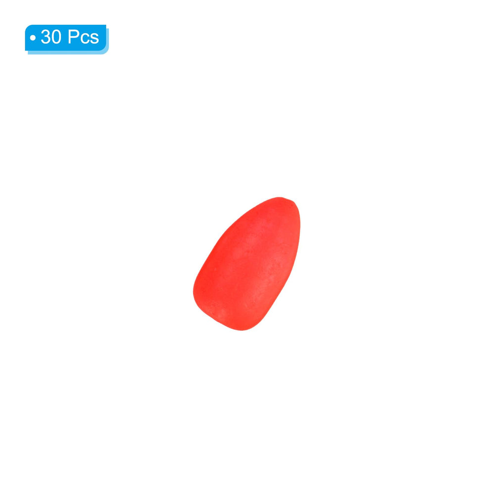 PATIKIL oval foam float red size 20x11.5mm aids rig setup.