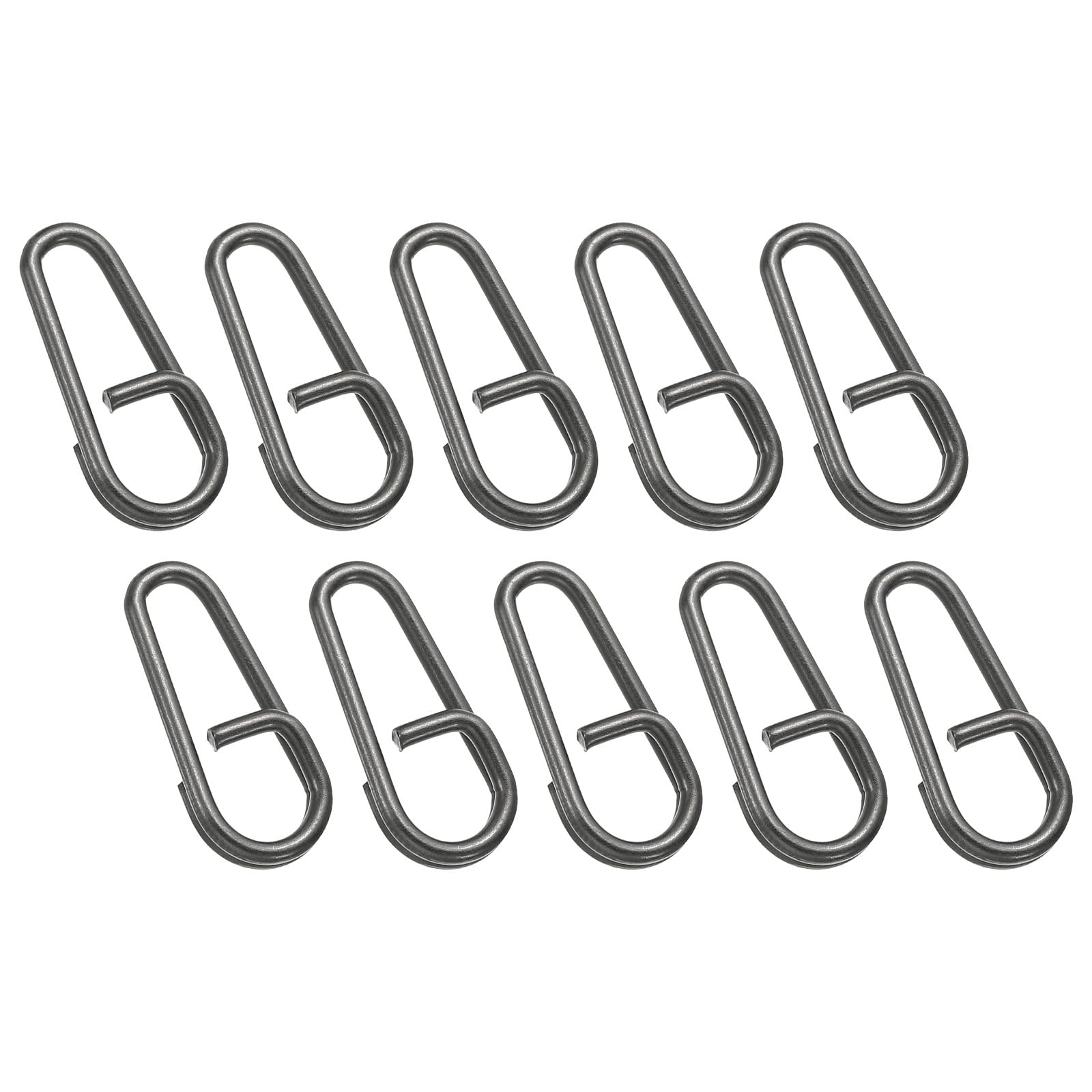 PATIKIL oval split ring snaps for fast bait changes on the water.