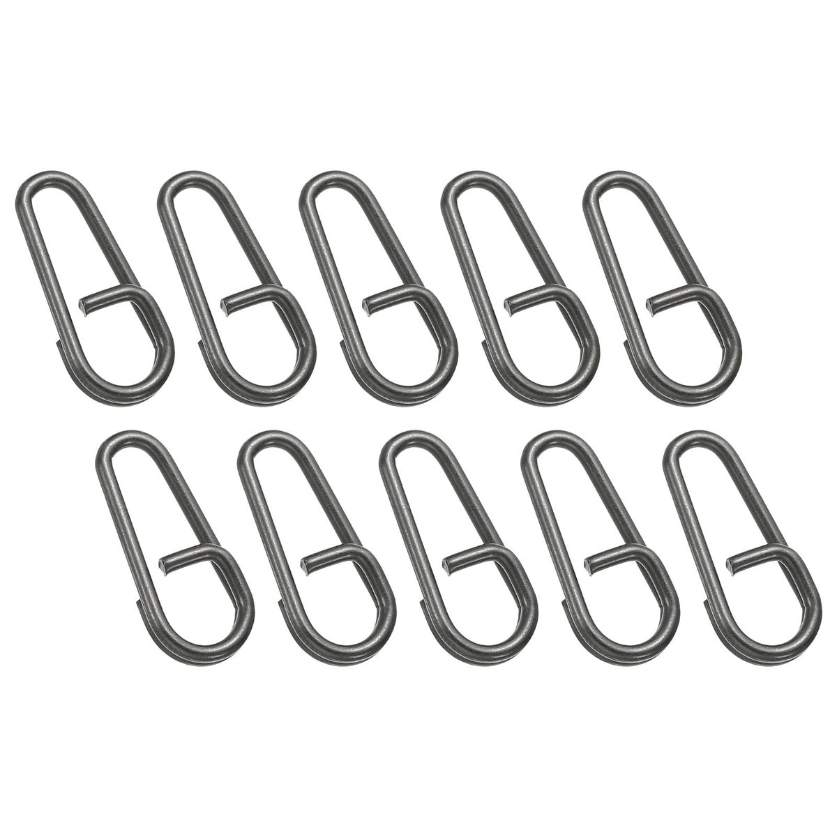 PATIKIL oval split ring snaps for fast bait changes on the water.