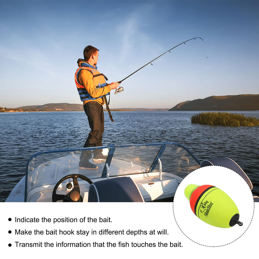 Pack contains 3 lighted slip bobbers