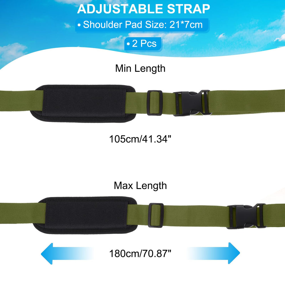 PATIKIL two-pack shoulder carrying straps for versatile outdoor use