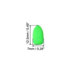 PATIKIL 30-pack green floats for versatile fishing rigs.